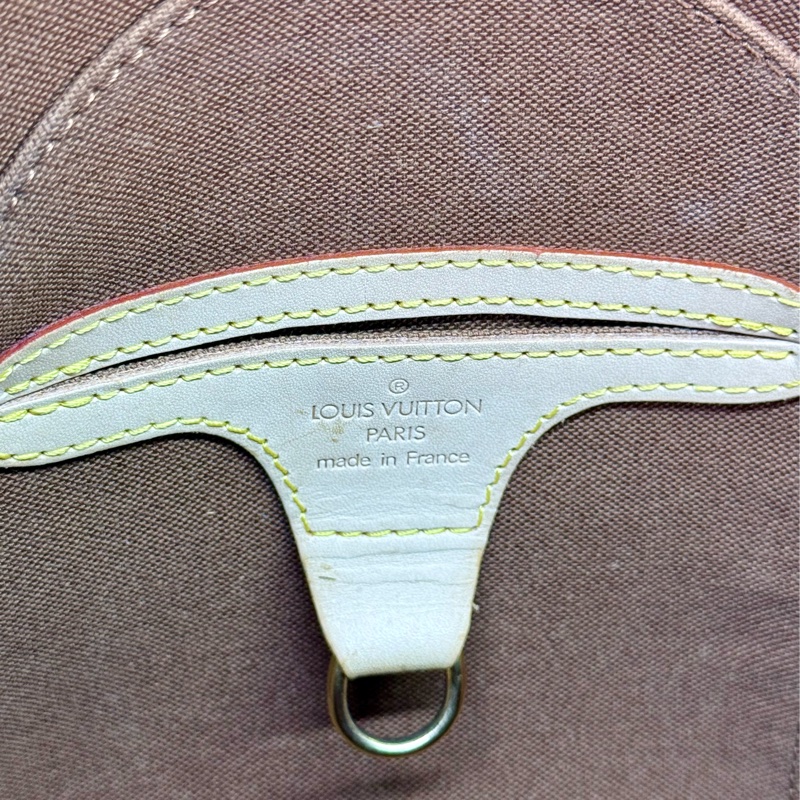 LV M51127 Ellipse PM 小款老花蚌殼包貝殼包手提包-19