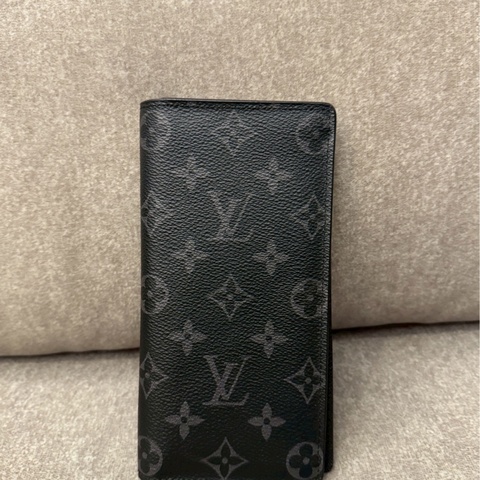 LV黑老花長夾