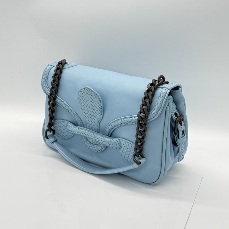 BV 寶寶藍 鏈條單肩包-1