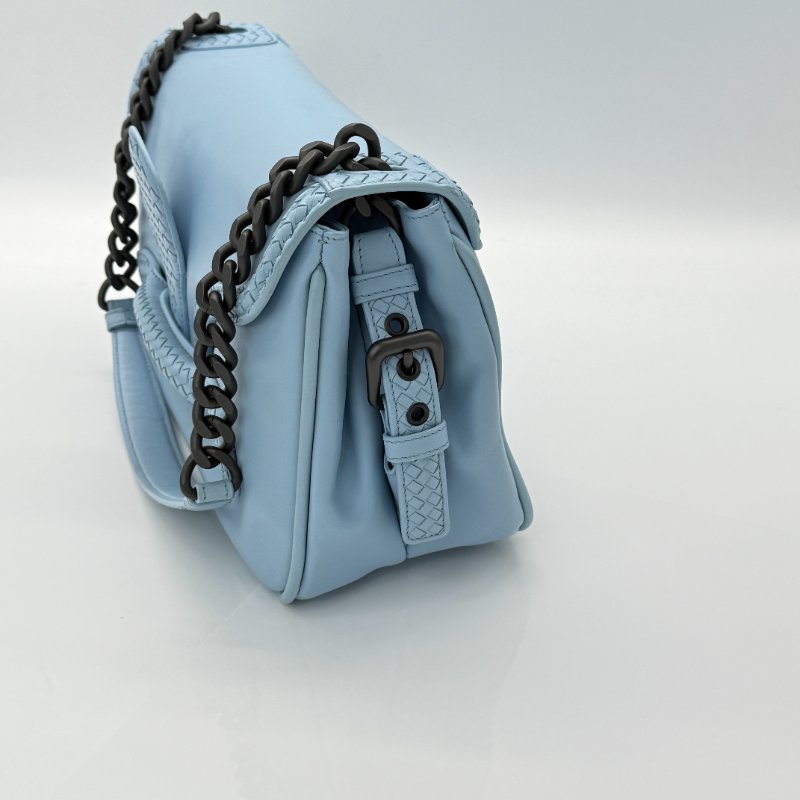 BV 寶寶藍 鏈條單肩包-5