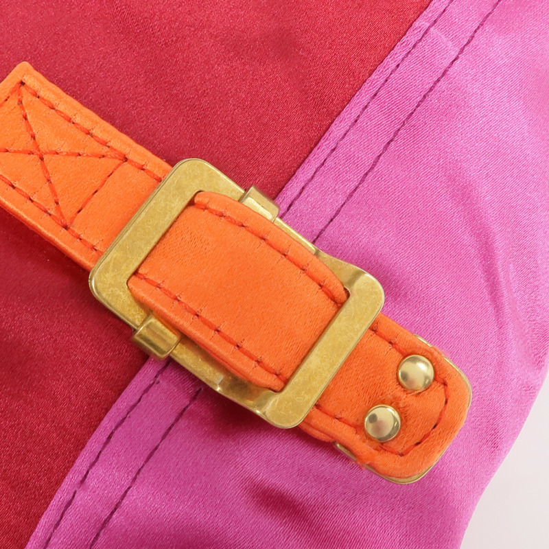 YVES SAINT LAURENT 布料Vintage Hand Bag金扣手挽袋-13