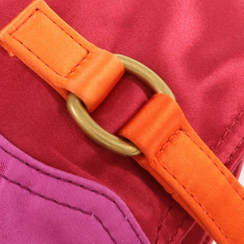 YVES SAINT LAURENT 布料Vintage Hand Bag金扣手挽袋-14