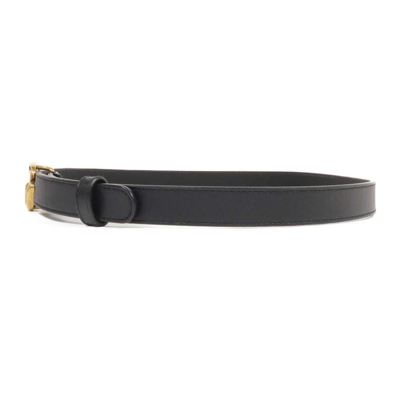 GUCCI 牛皮皮革GG Marmont Belt 75cm金扣皮帶-1