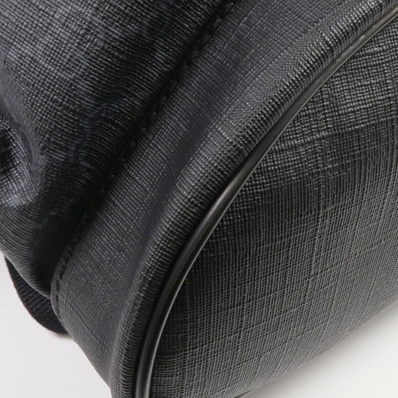 GUCCI 塗層帆布GG Supreme Backpack銀扣背包-10