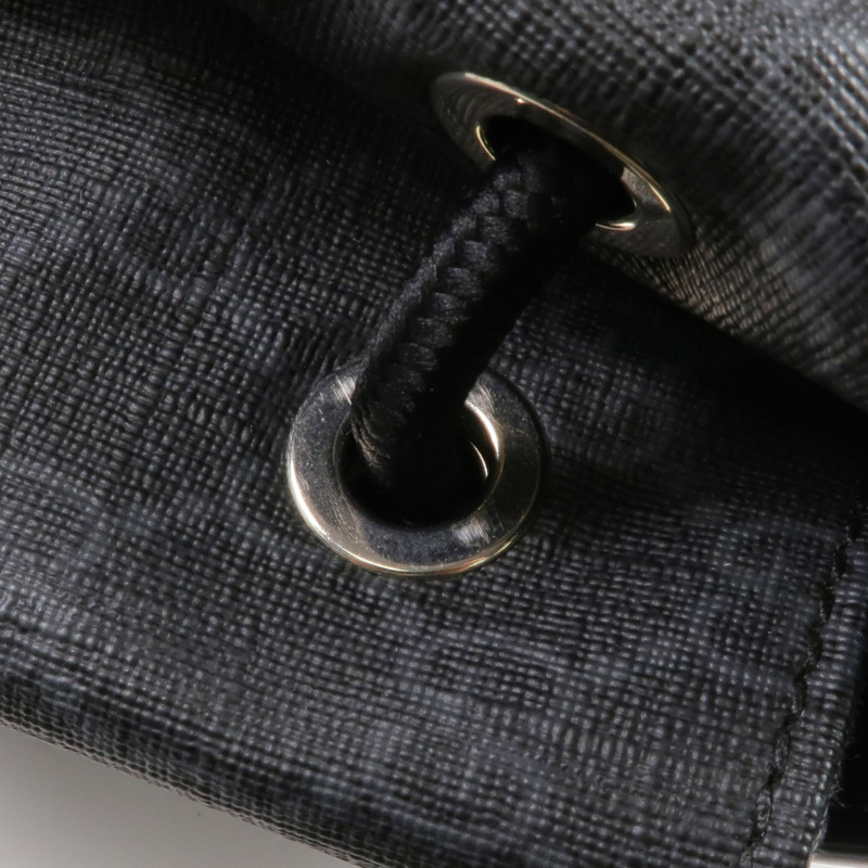 GUCCI 塗層帆布GG Supreme Backpack銀扣背包-14