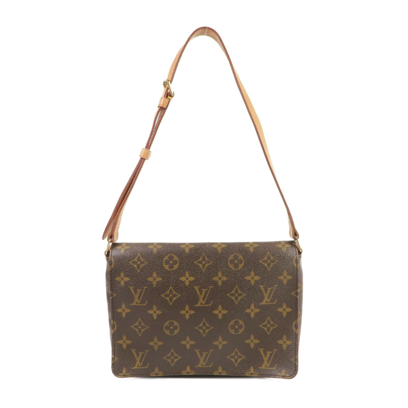 LOUIS VUITTON Monogram Musette Tango Short金扣肩背袋-0