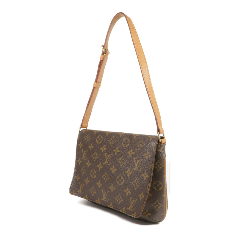 LOUIS VUITTON Monogram Musette Tango Short金扣肩背袋-1