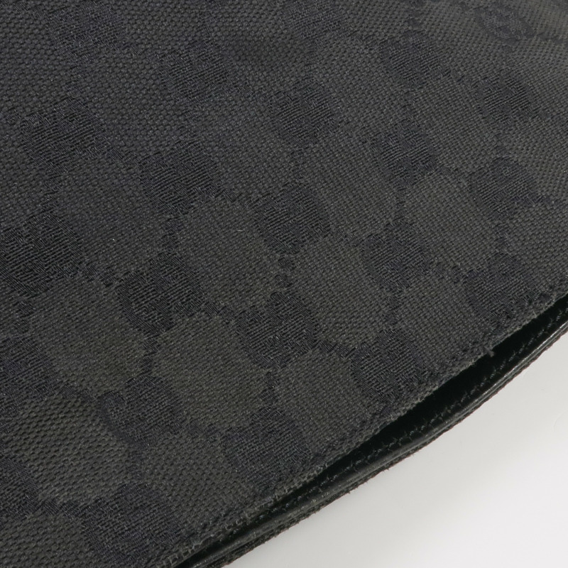GUCCI 帆布Shoulder Bag銀扣肩背袋-17
