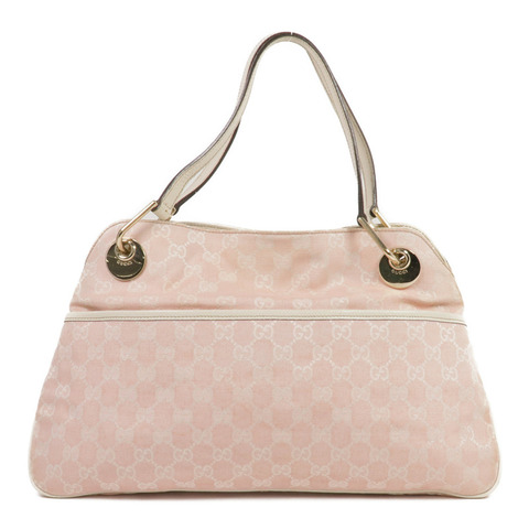 GUCCI 帆布Shoulder Bag金扣肩背袋