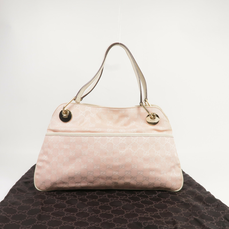 GUCCI 帆布Shoulder Bag金扣肩背袋-9