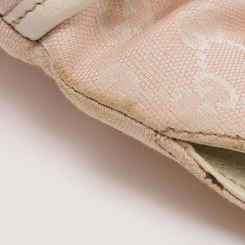 GUCCI 帆布Shoulder Bag金扣肩背袋-17