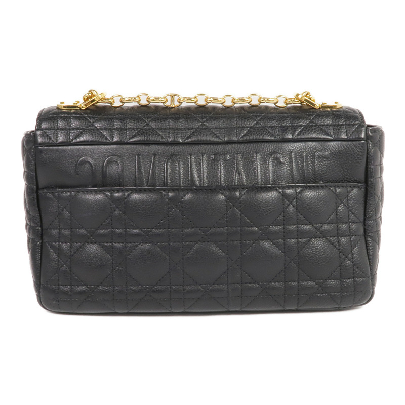 Dior 牛皮皮革Care Bag Medium金扣鏈帶肩背袋-2