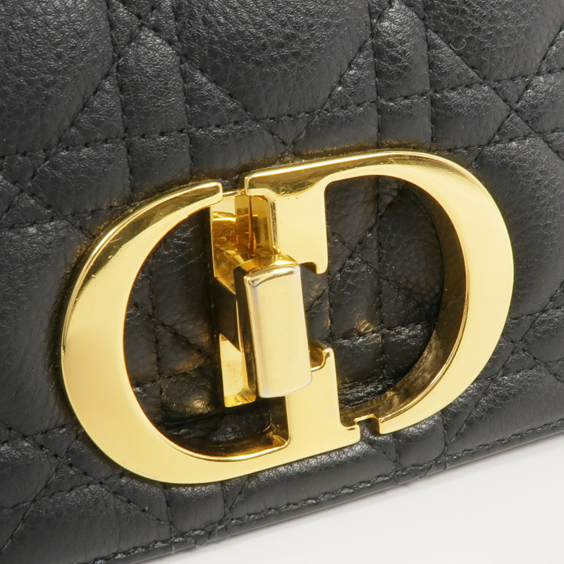 Dior 牛皮皮革Care Bag Medium金扣鏈帶肩背袋-14