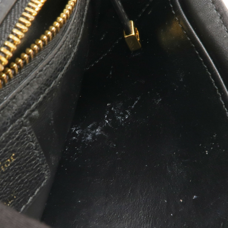 Dior 牛皮皮革Care Bag Medium金扣鏈帶肩背袋-17