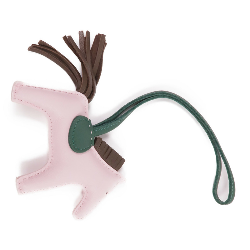 HERMES Milo皮革Rodeo PM Charm掛飾-1