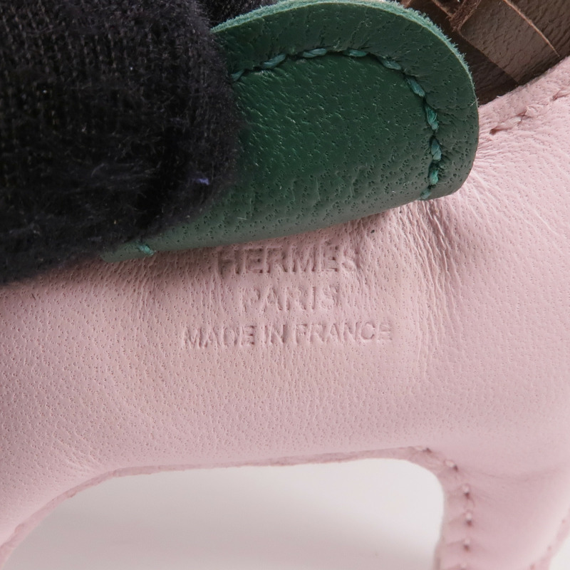 HERMES Milo皮革Rodeo PM Charm掛飾-5