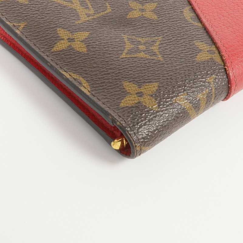 LOUIS VUITTON Monogram Portefeuille Kimono金扣長錢包-9