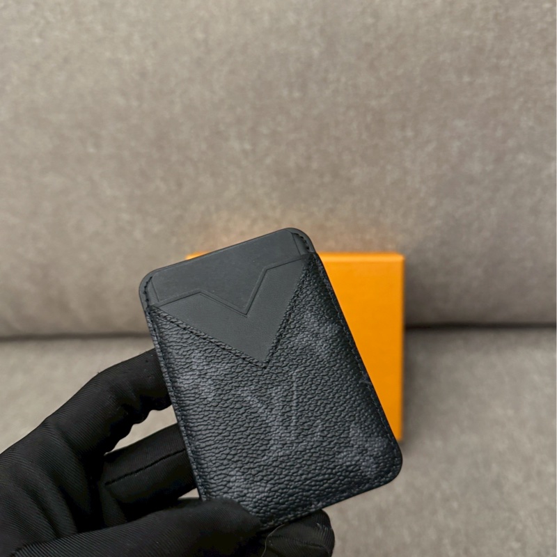 LV黑老花磁吸手機貼-4