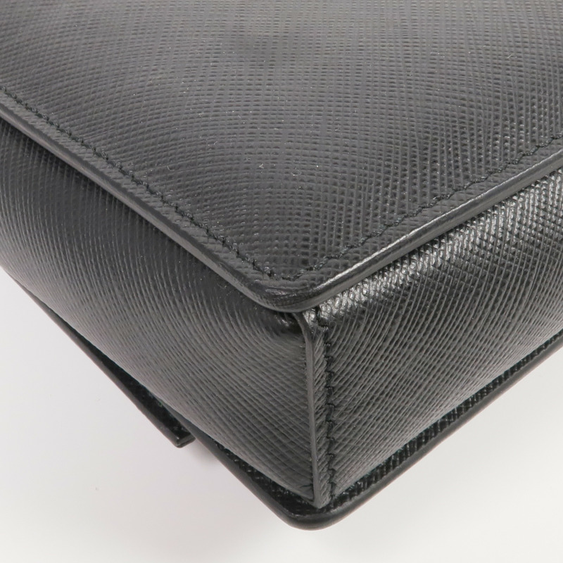 Salvatore Ferragamo 牛皮皮革Shoulder Bag銀扣鏈帶肩背袋-13