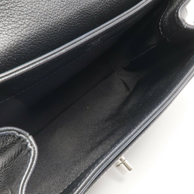 LOUIS VUITTON 牛皮皮革Lockme II BB銀扣手挽肩背兩用袋-4