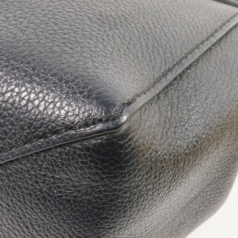 LOUIS VUITTON 牛皮皮革Lockme II BB銀扣手挽肩背兩用袋-10