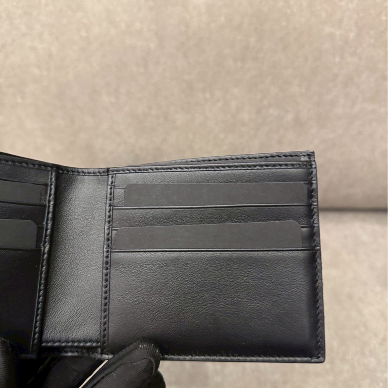 DIOR老花八卡短夾-7