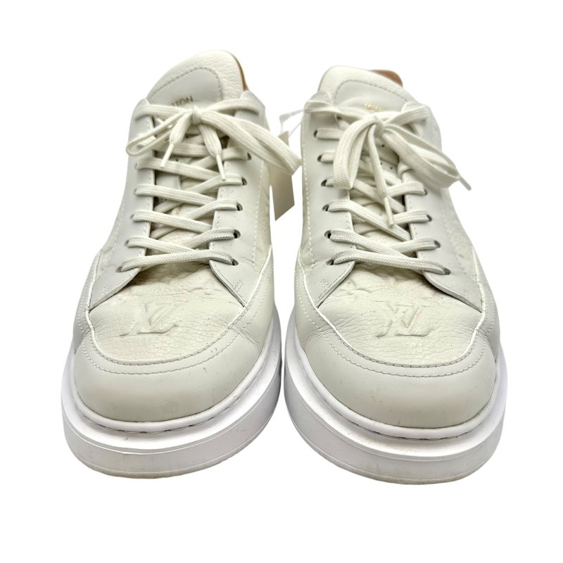 【美收精品】LOUIS VUITTON 白色休閒鞋 C-11【隔月月中將轉賣至日本 上架期限30天】-0