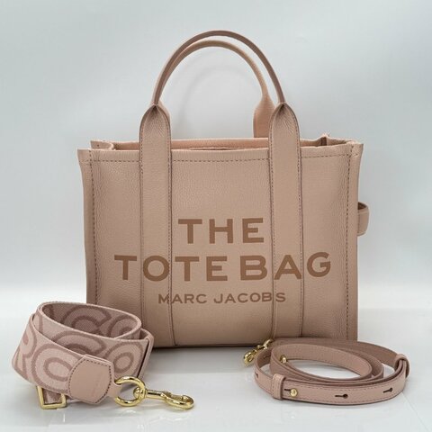 Marc Jacobs 粉色牛皮 手提包