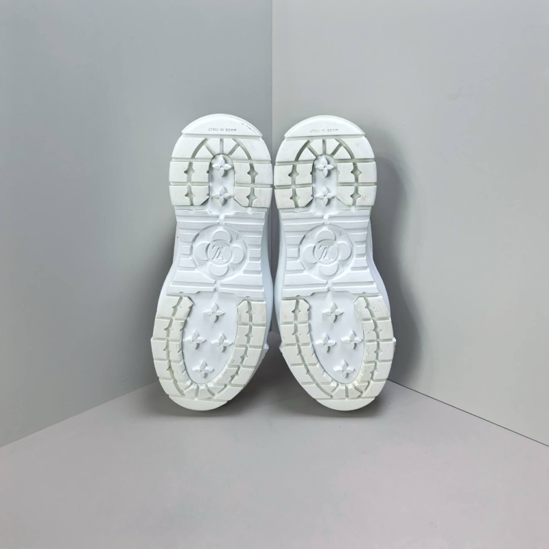 LOUIS VUITTON Squad 徽標印花 低幫 時尚板鞋 女款 白紅 尺碼:36碼 98 新-6