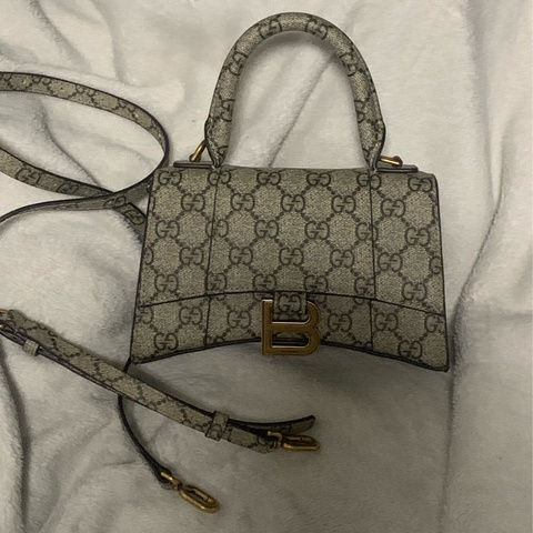 Gucci 巴黎世家 聯名款限定 沙漏包