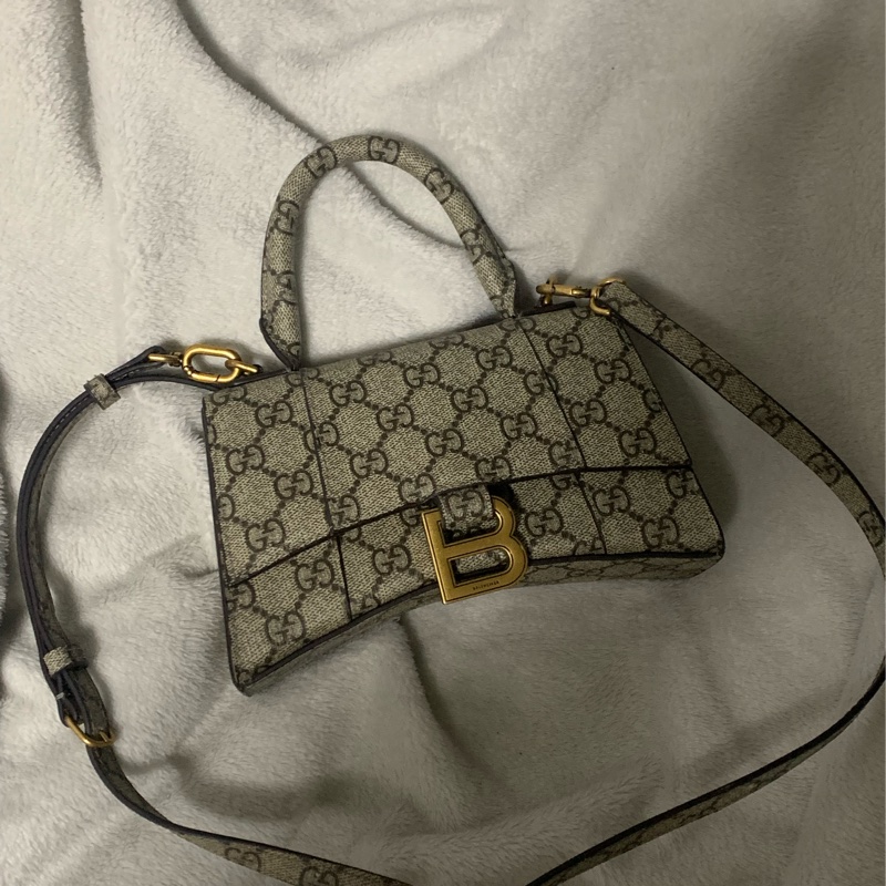 Gucci 巴黎世家 聯名款限定 沙漏包-1