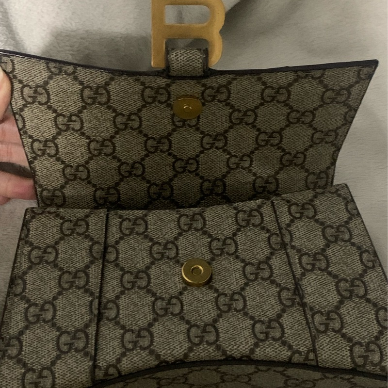 Gucci 巴黎世家 聯名款限定 沙漏包-12