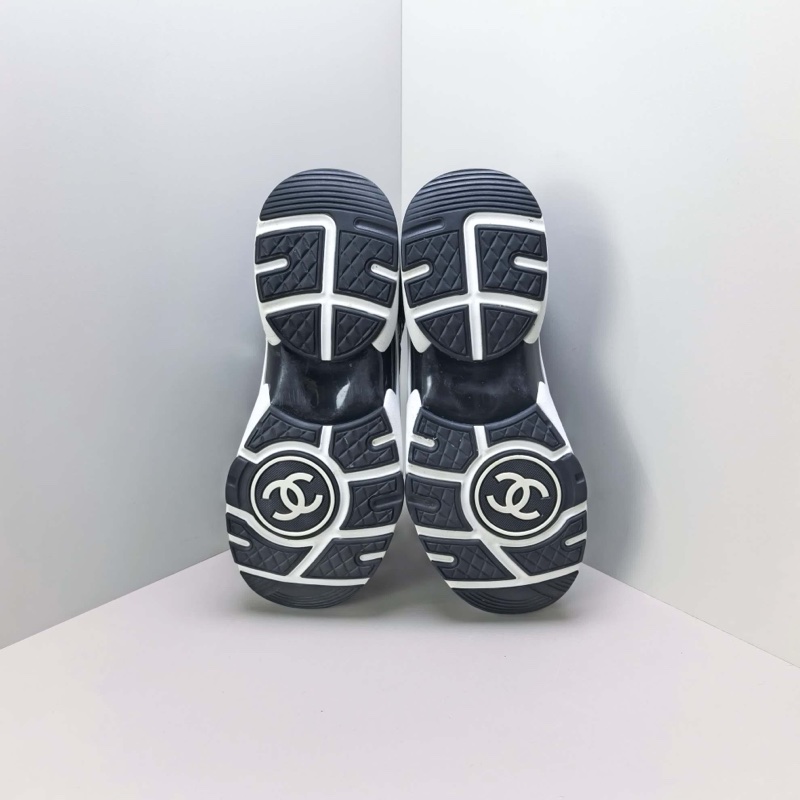 Chanel香奈兒 黑色透明loho運動鞋！尺碼：37碼 98新-5