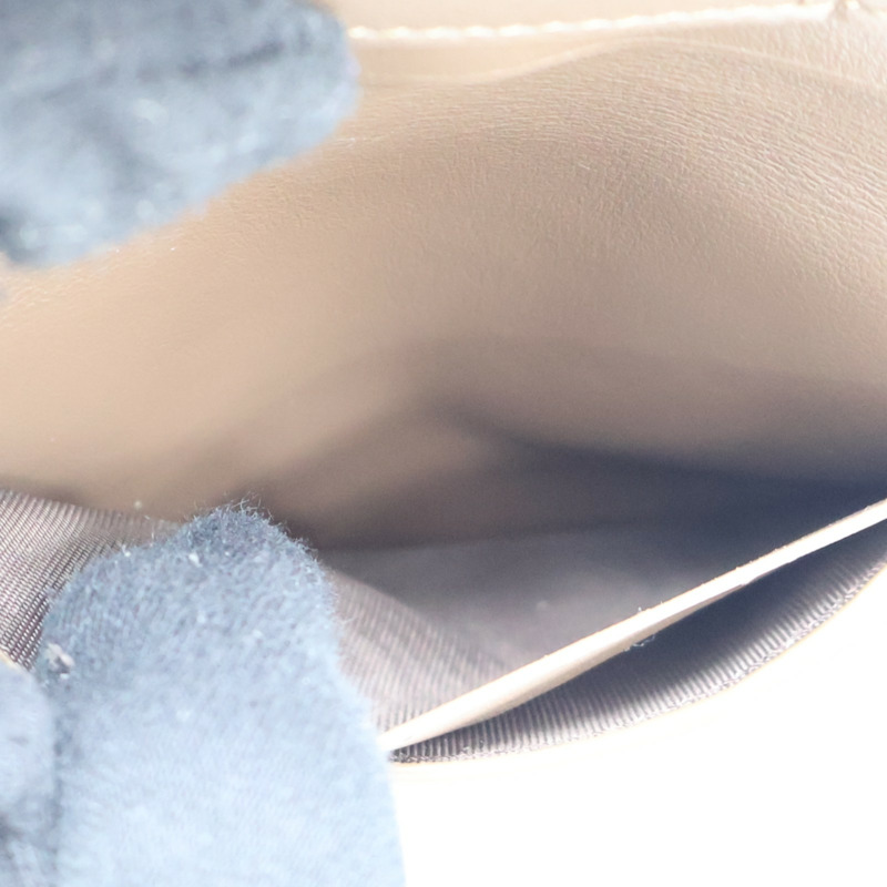 棕色牛皮 FF Diamonds 拉鍊短夾【FENDI 芬迪】 8M0508-8