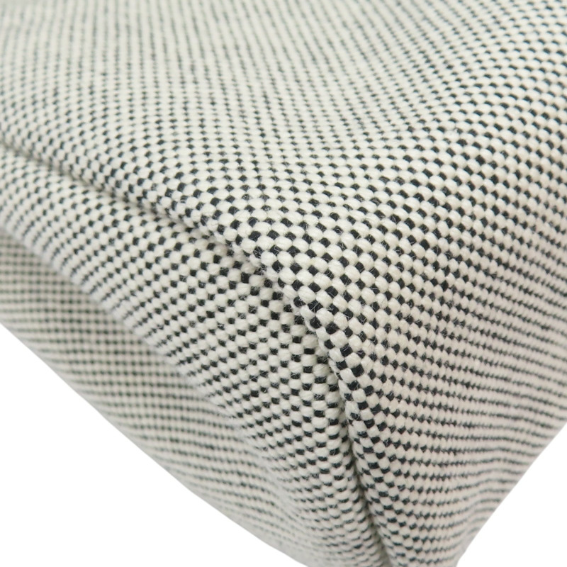 黑色牛皮 灰色帆布 Herbag Zip 20 Mini 肩背包 K刻 金扣【HERMES 愛馬仕】 H085414CCAF-8