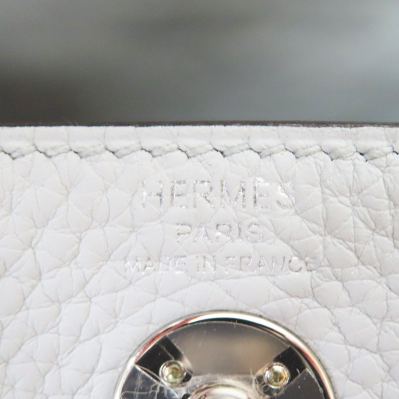 聖杯藍 Taurillon牛皮 Mini Lindy 肩背包 Z刻 銀扣【HERMES 愛馬仕】 H079086-5