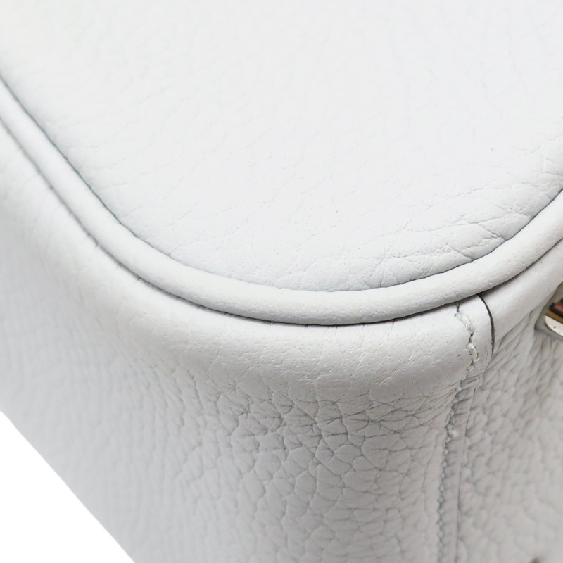 聖杯藍 Taurillon牛皮 Mini Lindy 肩背包 Z刻 銀扣【HERMES 愛馬仕】 H079086-8