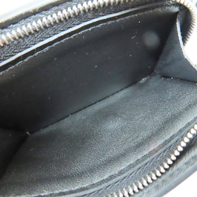 黑色 Mahina牛皮 Iris XS 扣式短夾【LOUIS VUITTON LV 路易威登】 M67498-5