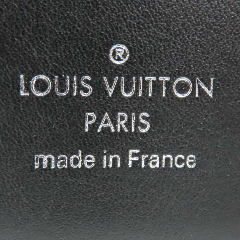 黑色 Mahina牛皮 Iris XS 扣式短夾【LOUIS VUITTON LV 路易威登】 M67498-6