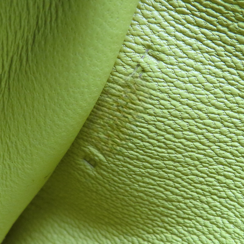 金盞花黃 鱷魚皮 Kelly To Go Wallet 肩背包 B刻 銀扣【HERMES 愛馬仕】-9