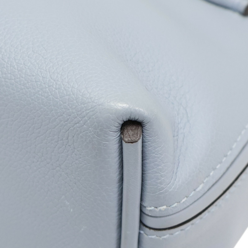 亞麻藍 Swift牛皮 24/24 Mini 肩背包 Z刻 金扣【HERMES 愛馬仕】-11