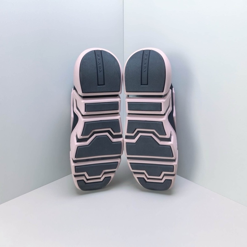 PRADA普拉達 Techno Stretch 織物運動 低幫休閒鞋 黑色 尺碼：38碼 99新-6