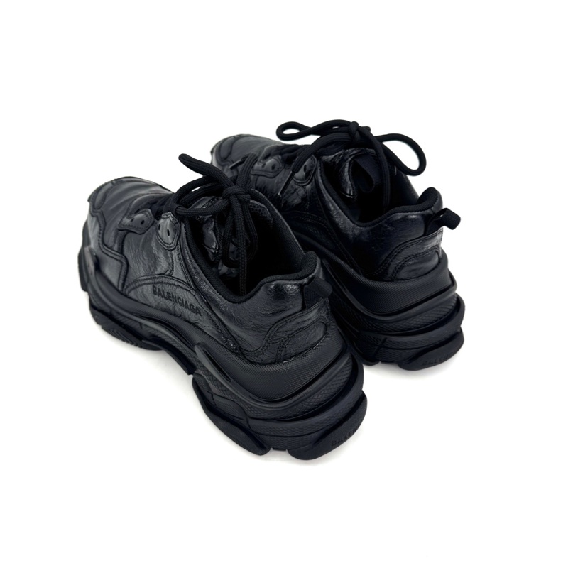 Balenciaga 巴黎世家 Triple S 百搭舒適 98新 生活休閒鞋 黑色 女款 尺碼37碼-6