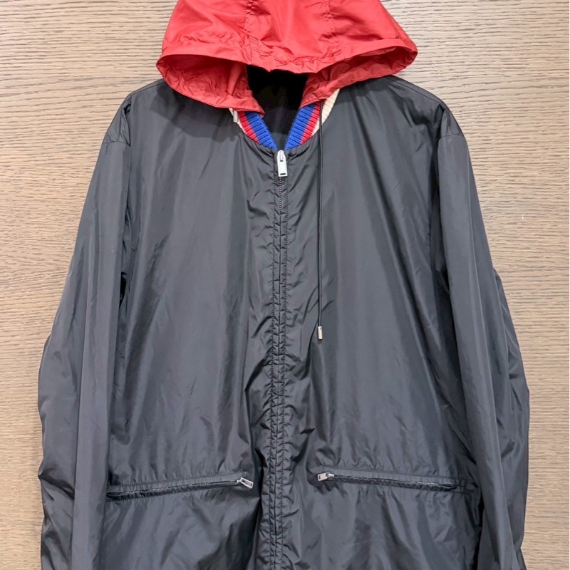 Gucci連帽風衣外套-0