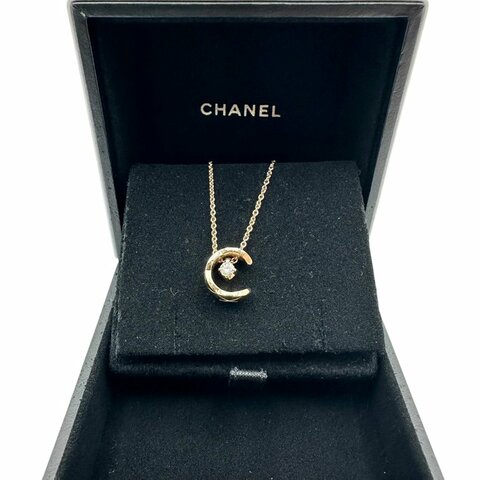 【美收精品】CHANEL K金鑽石項鍊 C-32【隔月月中將轉賣至日本 上架期限30天】