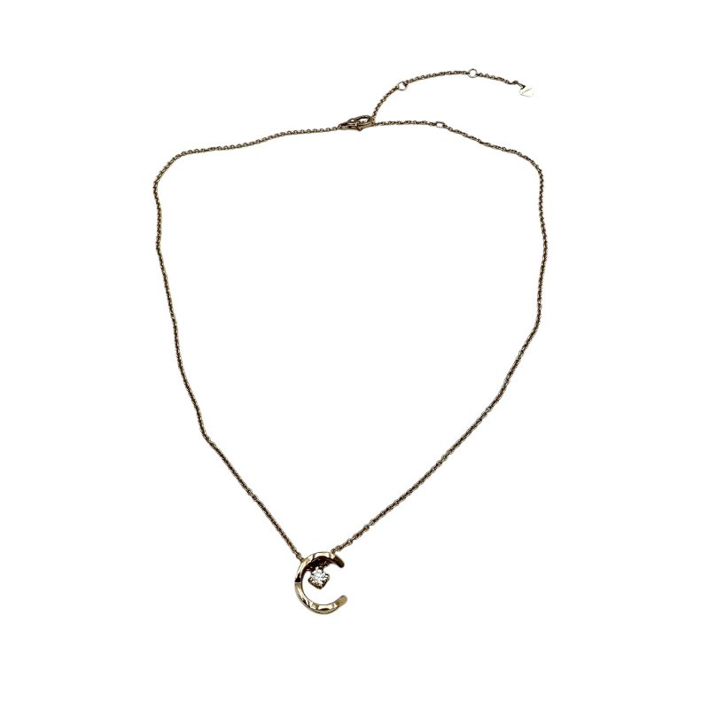 【美收精品】CHANEL K金鑽石項鍊 C-32【隔月月中將轉賣至日本 上架期限30天】-1