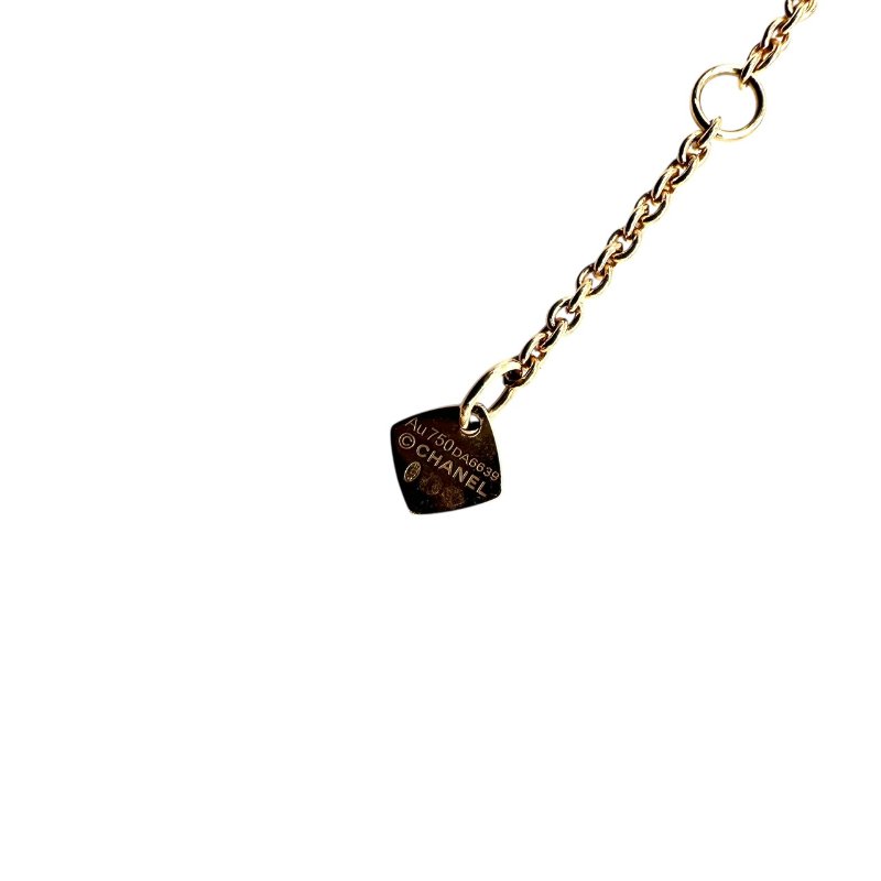 【美收精品】CHANEL K金鑽石項鍊 C-32【隔月月中將轉賣至日本 上架期限30天】-4