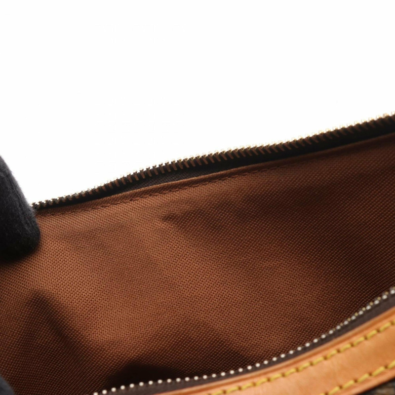 路易威登 Toulon PM Monogram 塗層帆布和皮革肩背包，棕色，M40076-10