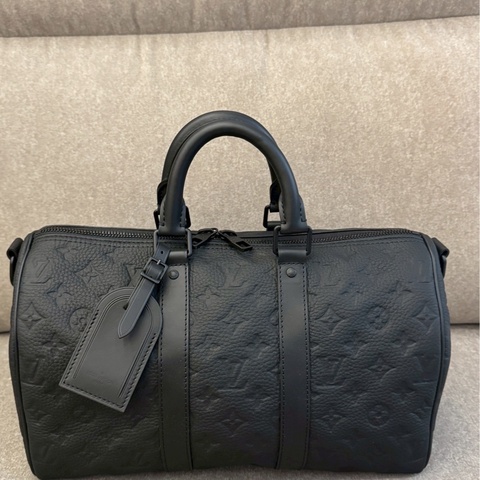 LV keepall35壓紋