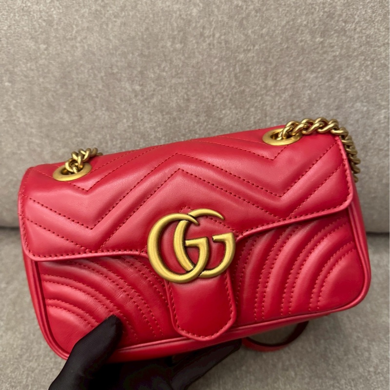 GUCCI紅色馬夢包-3